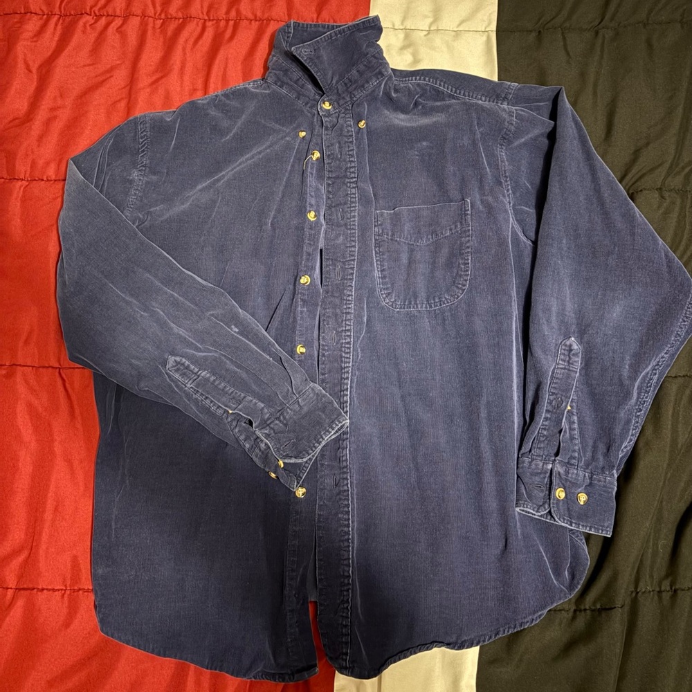 Saddlebred corduroy button down shirt